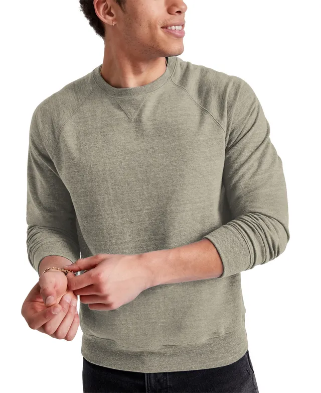 Hanes Original Men's Triblend French Terry Crewneck Sweatshirt