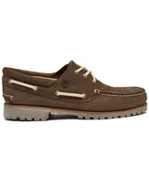 Timberland Men's 3-Eye Lug Hand Sewn Casual Boat Sneakers from Finish Line