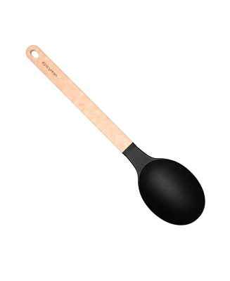 Epicurean Gourmet Series Nylon Large Spoon with Black Head Handle, 14"