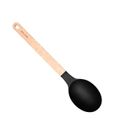 Epicurean Gourmet Series Nylon Large Spoon with Black Head Handle, 14"