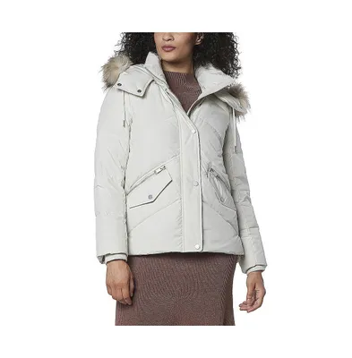 Women's Daphne Quilted Soft Matte Shell With Mixed Down Puffer