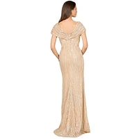 Women's Mermaid Lace Gown