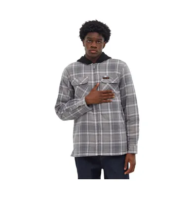 Manning Hooded Zip-Up Flannel Shirt