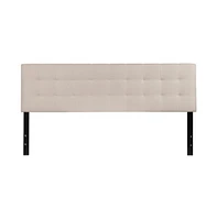 Quilted Tufted King Upholstered Headboard