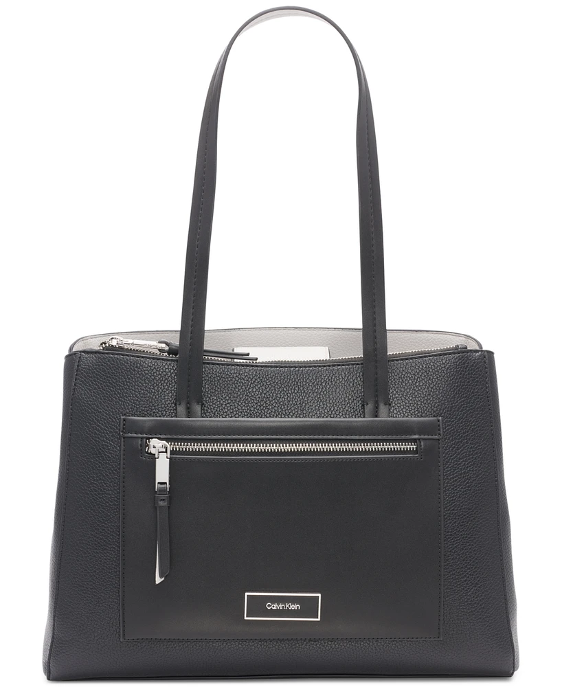 Calvin Klein Hadley Triple Compartment Tote