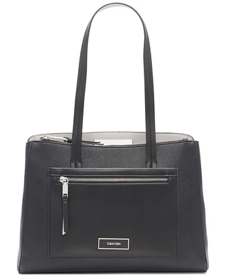 Calvin Klein Hadley Triple Compartment Tote