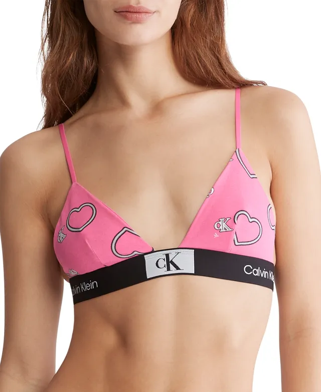 Calvin Klein Women's 1996 Cotton Valentines Unlined Triangle