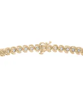 Diamond Link Tennis Bracelet (3 ct. t.w.) in 10k Gold, Created for Macy's