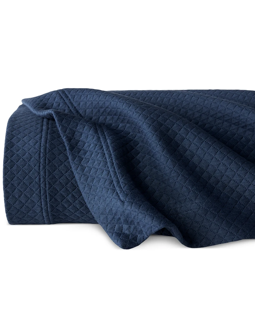 Sferra Rombo Cotton Coverlet