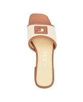 Guess Women's Tampa Slide-On Sandals with Woven Logo Detail