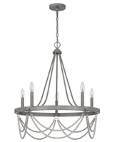 Anniston 29" Height Metal Chandelier