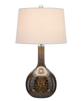 Nivala 29" Height Glass Table Lamp Set