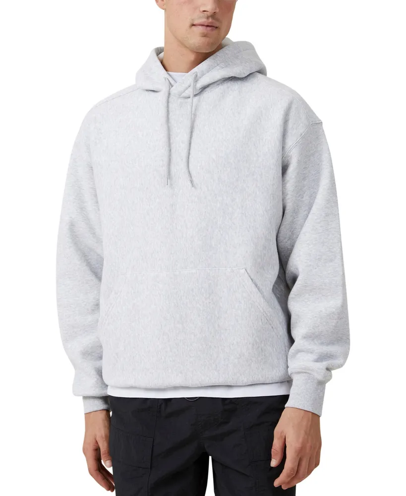 Cotton On Men's Oversized Fleece Long Sleeve Hoodie