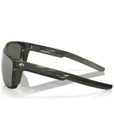 Costa Del Mar Men's Ferg Polarized Sunglasses, Mirror Polar 6S9002