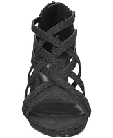 Easy Street Women's Bee Zip Platform Sandals