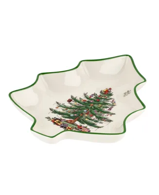 Spode Christmas Tree Tree Shape Dish