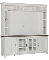 84" Dawnwood Tv Console with 4 Doors