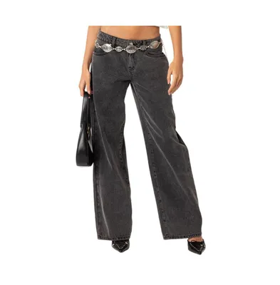 Women's Raelynn Washed Low Rise Jeans