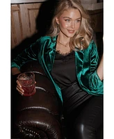 Petal and Pup Women's Vera Velvet Blazer