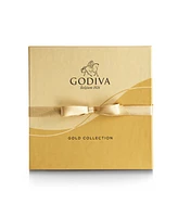 Godiva Ballotin Assorted Chocolate Gold-Tone Ribbon Gift Box, 9 Piece