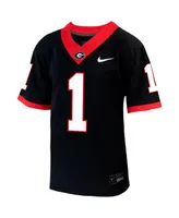 Preschool Boys and Girls Nike Black Georgia Bulldogs Untouchable Replica Football Jersey