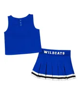 Girls Toddler Colosseum Royal Kentucky Wildcats Carousel Cheerleader Set