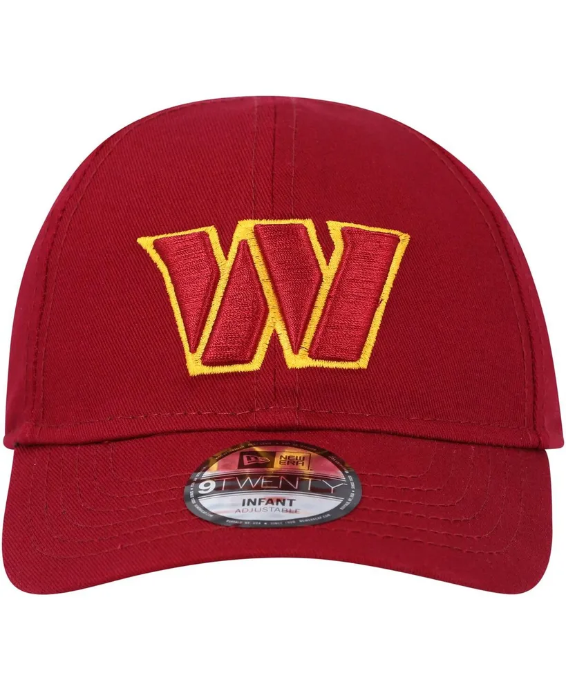 Infant Boys and Girls New Era Burgundy Washington Commanders My First 9TWENTY Flex Hat