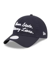 Women's New Era Navy Penn State Nittany Lions Script 9TWENTY Adjustable Hat