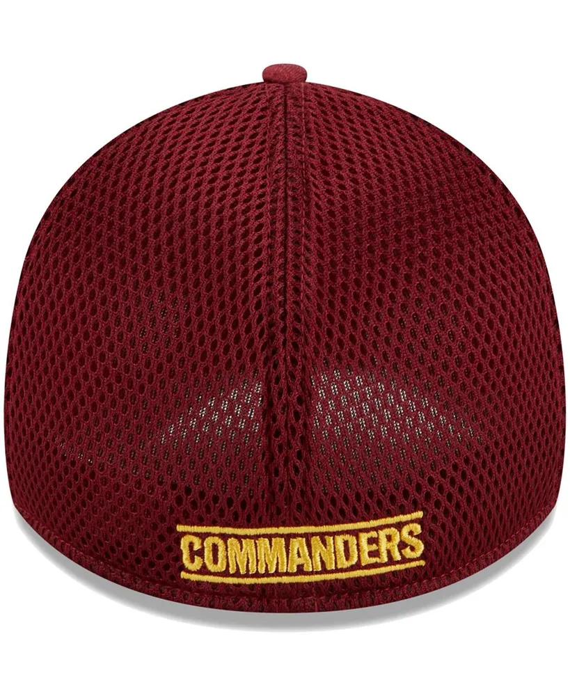 Men's New Era Burgundy Washington Commanders 39THIRTY Flex Hat