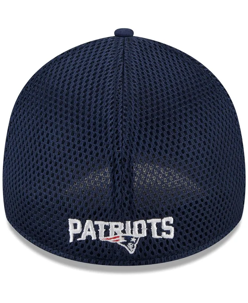 Men's New Era Navy New England Patriots 39THIRTY Flex Hat