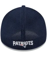 Men's New Era Navy New England Patriots 39THIRTY Flex Hat