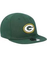 Infant Boys and Girls New Era Green Green Bay Packers My 1st 9FIFTY Snapback Hat