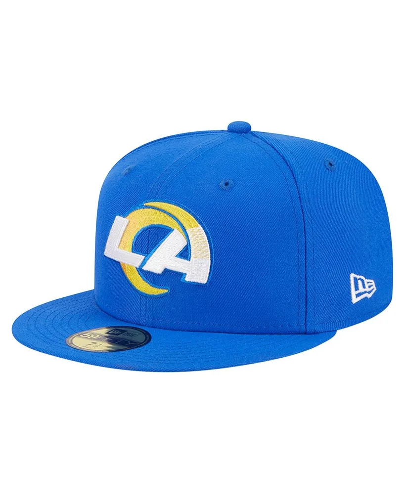 Men's New Era Royal Los Angeles Rams Main 59FIFTY Fitted Hat