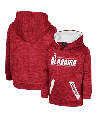 Toddler Boys and Girls Colosseum Crimson Alabama Tide Live Hardcore Pullover Hoodie