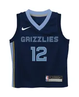 Toddler Boys and Girls Nike Ja Morant Navy Memphis Grizzlies Swingman Player Jersey - Icon Edition