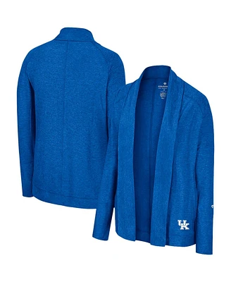 Women's Colosseum Royal Kentucky Wildcats Morningside Cardigan Sweater