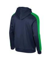 Men's Colosseum Navy Notre Dame Fighting Irish Reese Full-Zip Hoodie