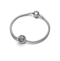 Pandora Sterling Silver Celestial Snowflake Charm