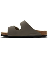 Birkenstock Men's Arizona Birkibuc Shearling Sandals from Finish Line