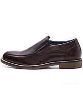 Alpine Swiss Carter Mens Slip On Loafers Snakeskin Dress Shoes Leather Lined