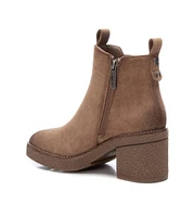 Women's Suede Ankle Booties By Xti