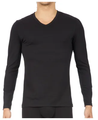 Hom Usa Men's Long Sleeve Shirt V-Neck