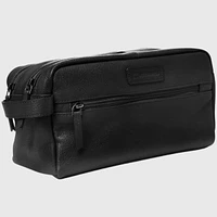 AlpineSwiss Sedona Toiletry Bag Genuine Leather Shaving Kit Dopp Travel Case