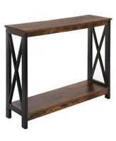 Convenience Concepts 39.5" Mdf Oxford Console Table with Shelf