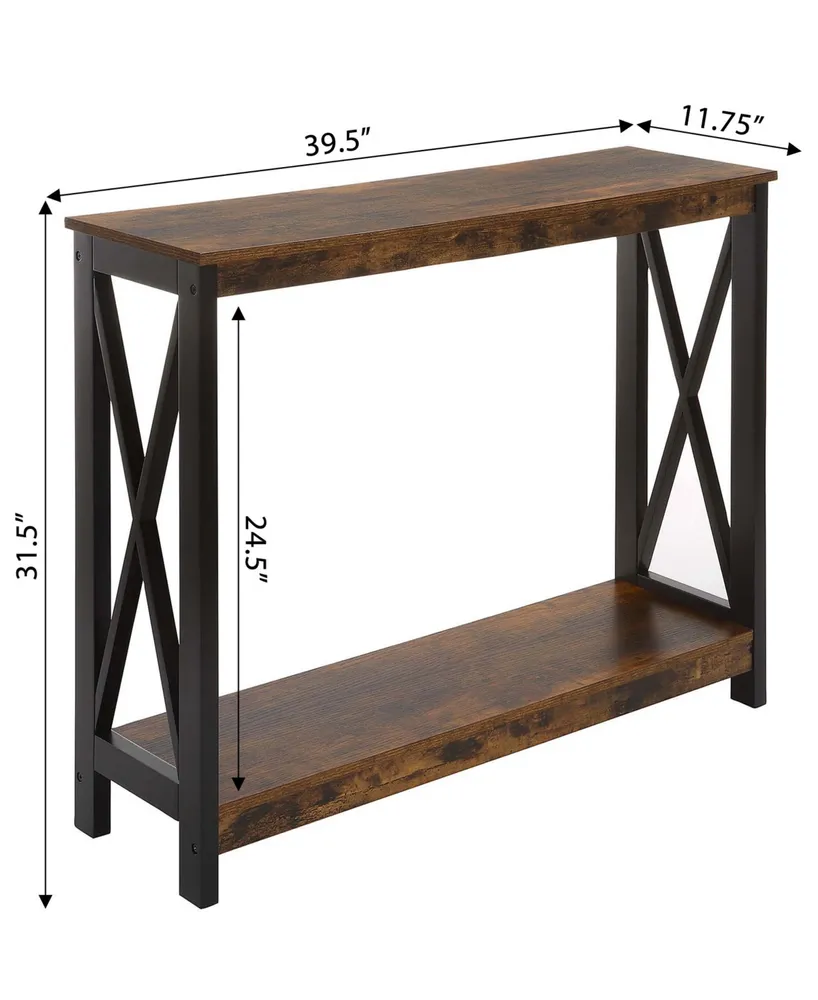 Convenience Concepts 39.5" Mdf Oxford Console Table with Shelf