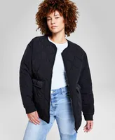 And Now This Women's Reversible Liner Jacket, Created for Macy's