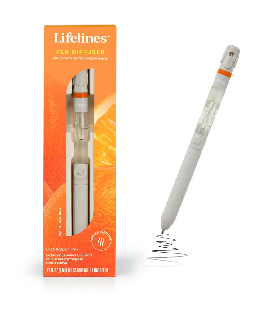 Lifelines Pen Diffuser with 4 Scent Cartridge in Citrus Grove