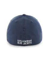 Men's '47 Brand Navy Columbus Blue Jackets Classic Franchise Fitted Hat