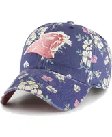 Women's '47 Brand Navy Carolina Panthers Primrose Clean Up Adjustable Hat