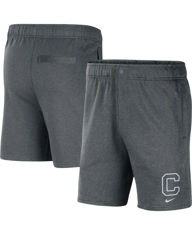 Men's Nike Gray Clemson Tigers Fleece Shorts